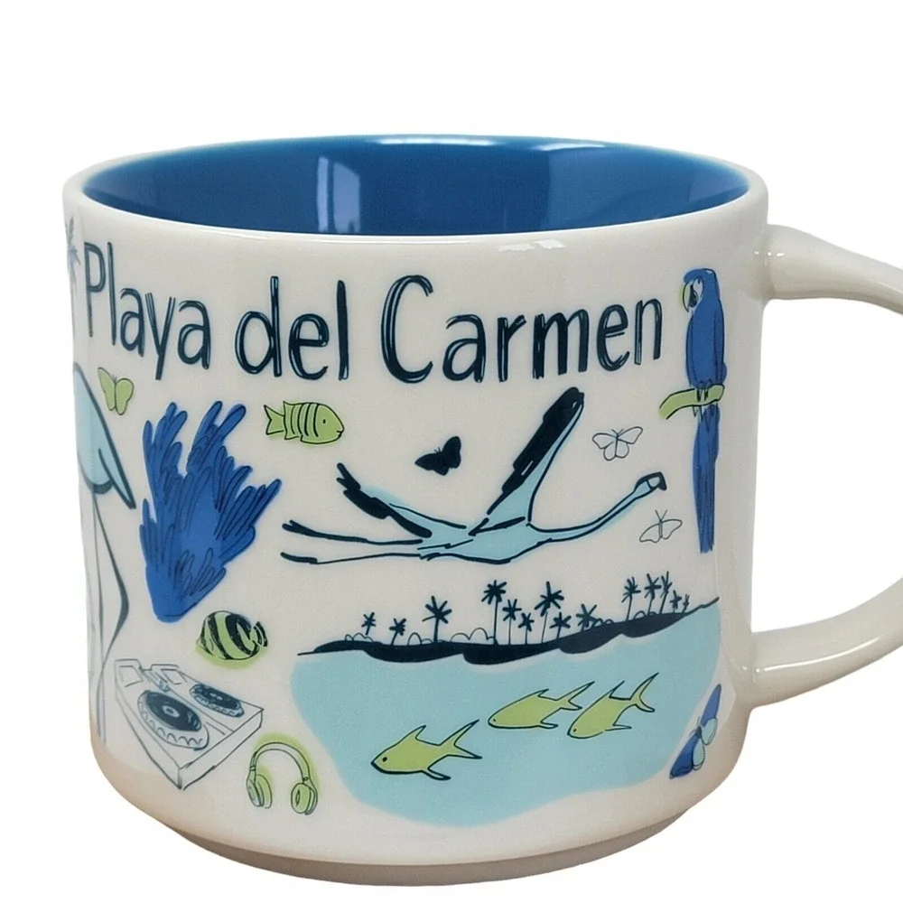 Starbucks Across The Globe Been There Series Playa del Carmen‎ Mexico 14oz New